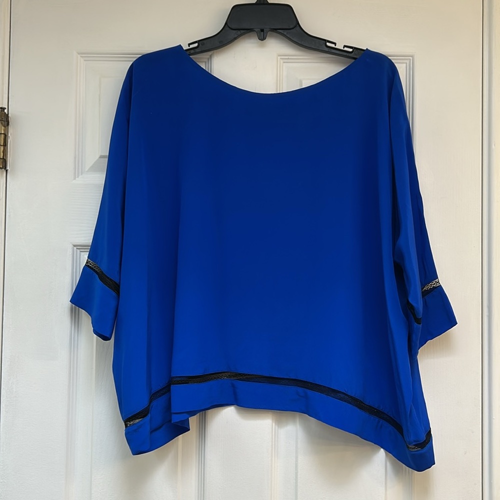 MYNE Ashley Ann Women's Silk Pullover Top-Size 8 NWOT